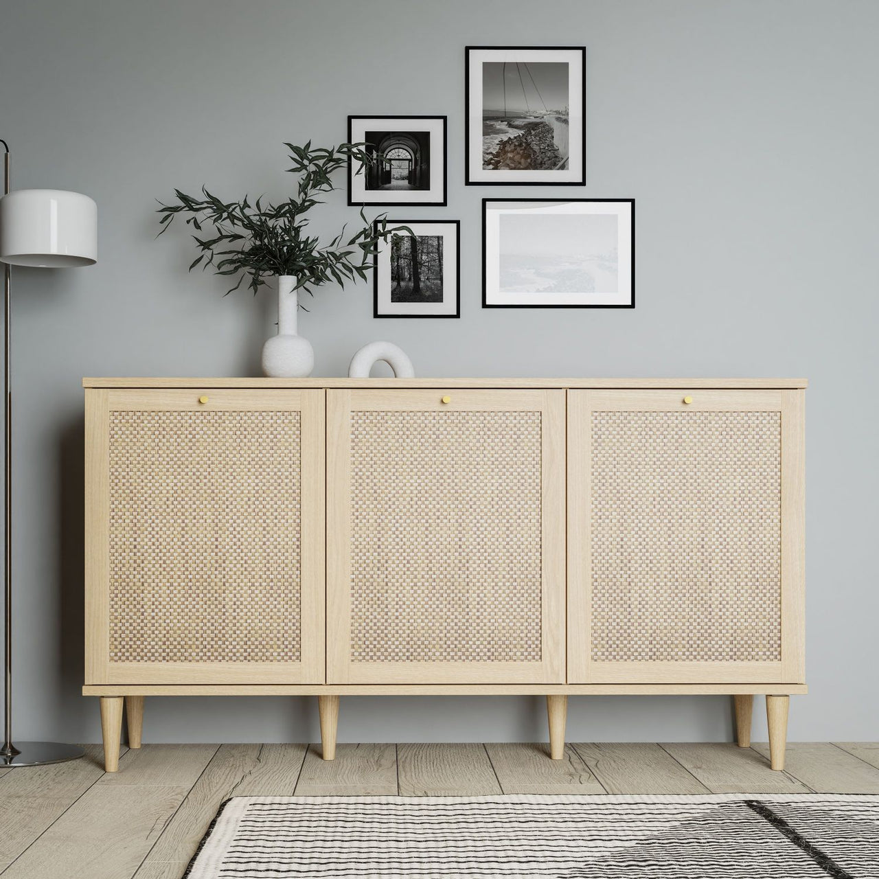 Calasetta Sideboard in Rattan