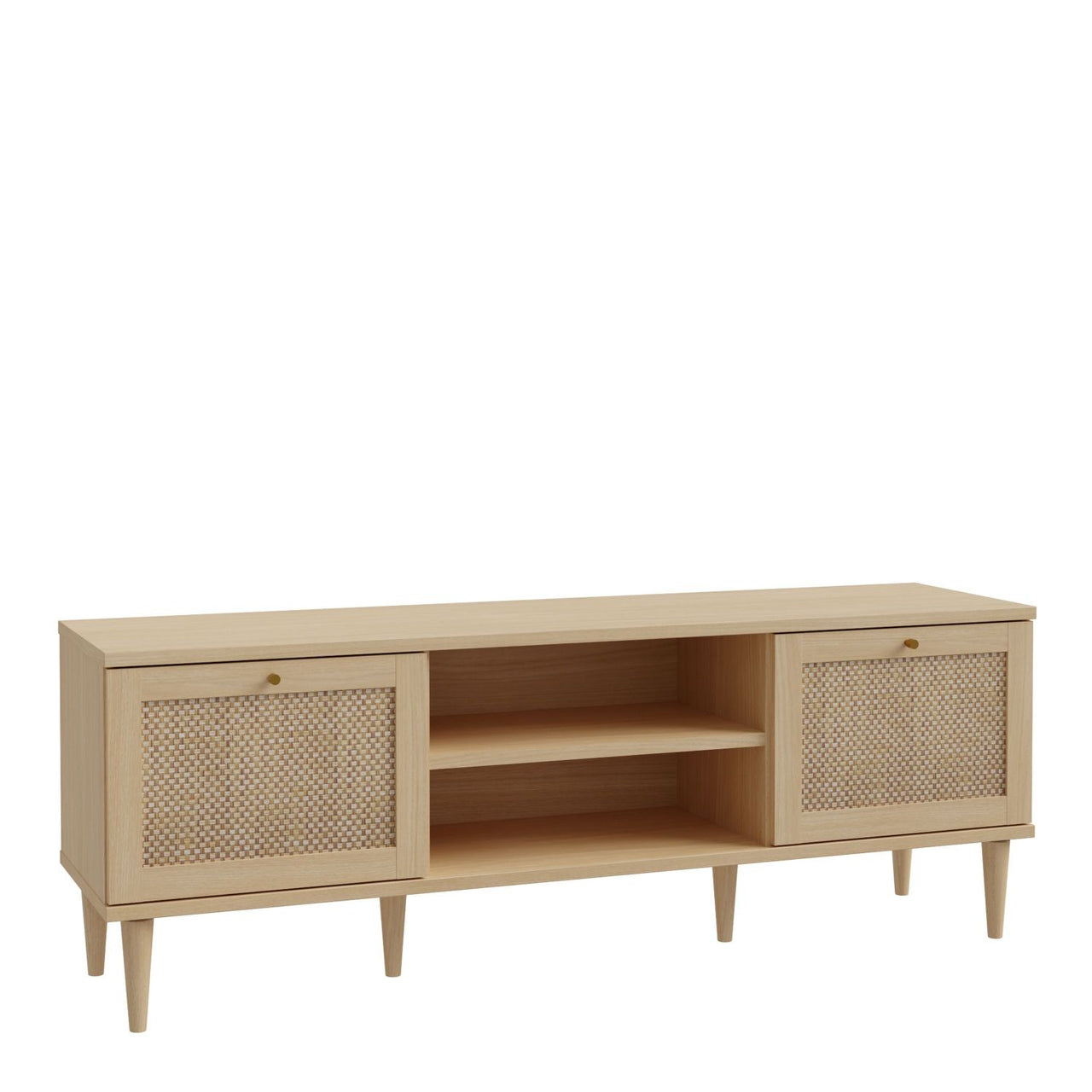 Calasetta Display Cabinet in Rattan