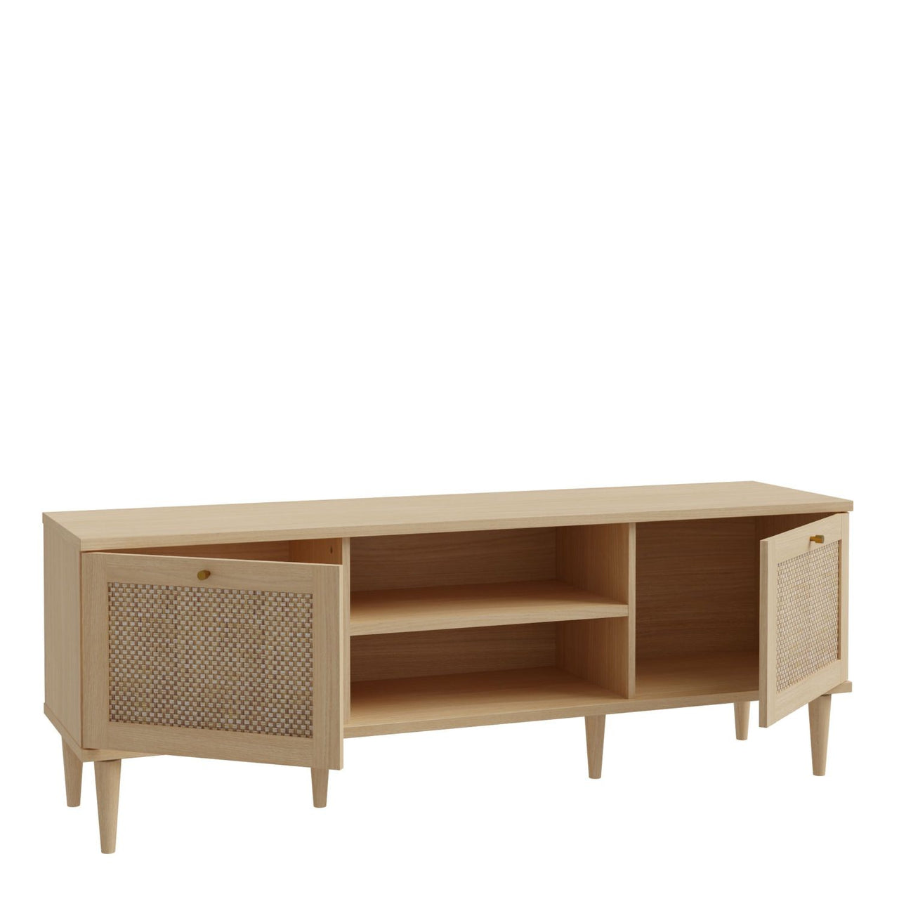 Calasetta Display Cabinet in Rattan