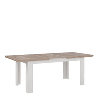 Thumbnail for Illopa Extending Dining Table 160207cm in Oak Nelson Snowy Oak