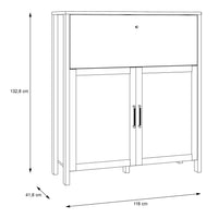 Thumbnail for Malte Brun Bar Chest in Waterford Oak