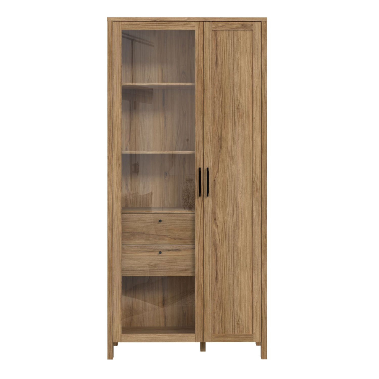 Malte Brun Display Cabinet in Waterford Oak