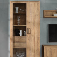 Thumbnail for Malte Brun Display Cabinet in Waterford Oak