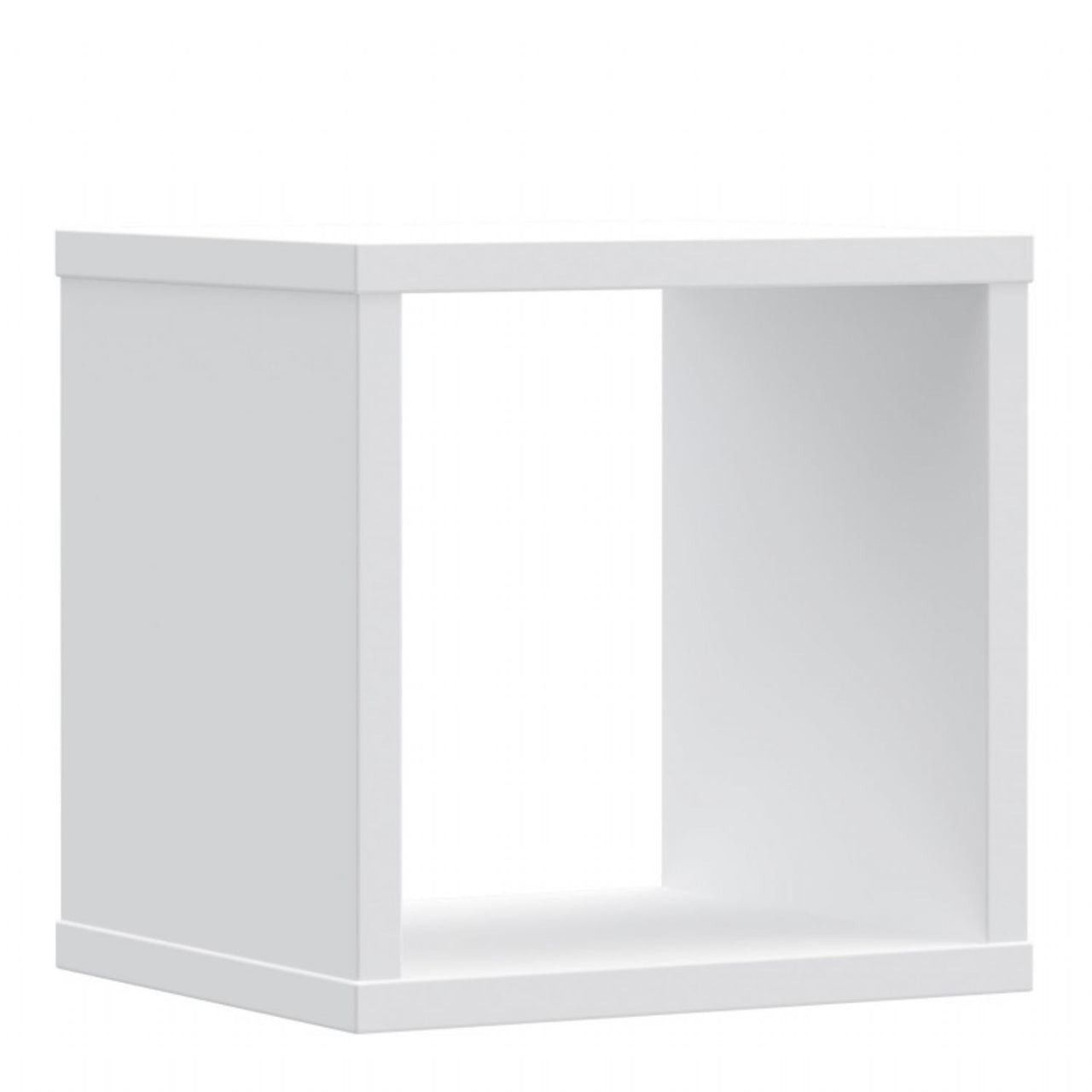 Mauro Singular Storage Unit in White High Gloss White