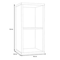 Thumbnail for Mauro 1 Shelf Storage Unit in Matt White