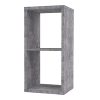 Thumbnail for Mauro 1 Shelf Storage Unit in Concrete Grey