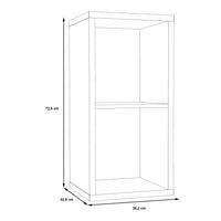 Thumbnail for Mauro 1 Shelf Storage Unit in Matt Black