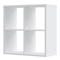 Thumbnail for Mauro 2x2 Storage Unit in White High Gloss White