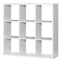 Thumbnail for Mauro 3x3 Storage Unit in Matt White