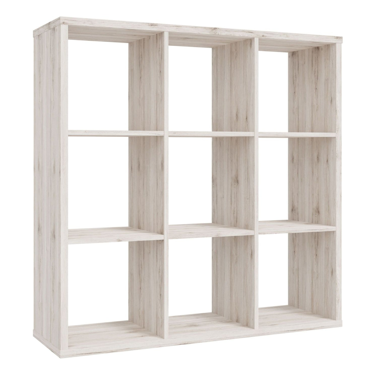 Mauro 3x3 Storage Unit in Sand Oak