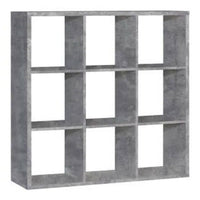 Thumbnail for Mauro 3x3 Storage Unit in Concrete Grey