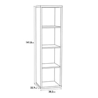 Thumbnail for Mauro 3 Shelves Storage Unit in Sonoma Oak