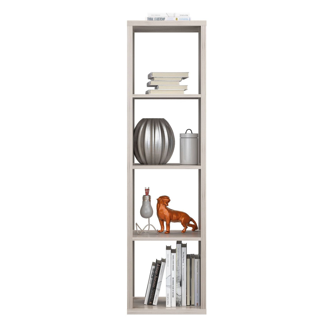 Mauro 3 Shelves Storage Unit in Sand Oak