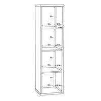 Thumbnail for Mauro 3 Shelves Storage Unit in Sand Oak