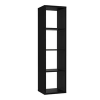 Thumbnail for Mauro 3 Shelves Storage Unit in Matt Black