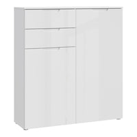 Thumbnail for Chest of Drawers in White White High Gloss