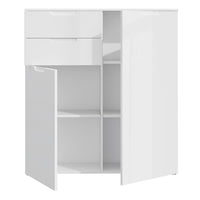 Thumbnail for Chest of Drawers in White White High Gloss