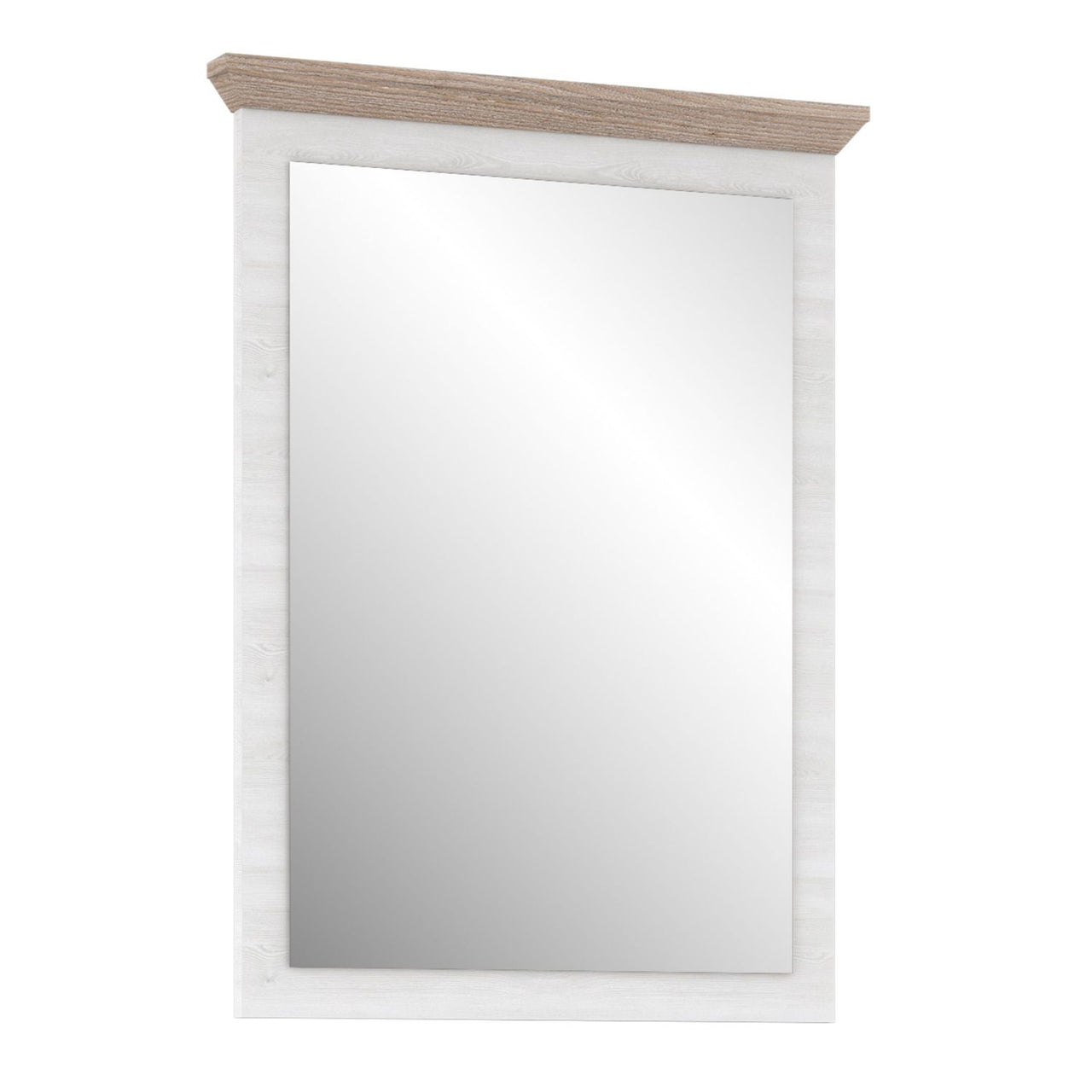 Illopa Mirror in Oak Nelson Snowy Oak