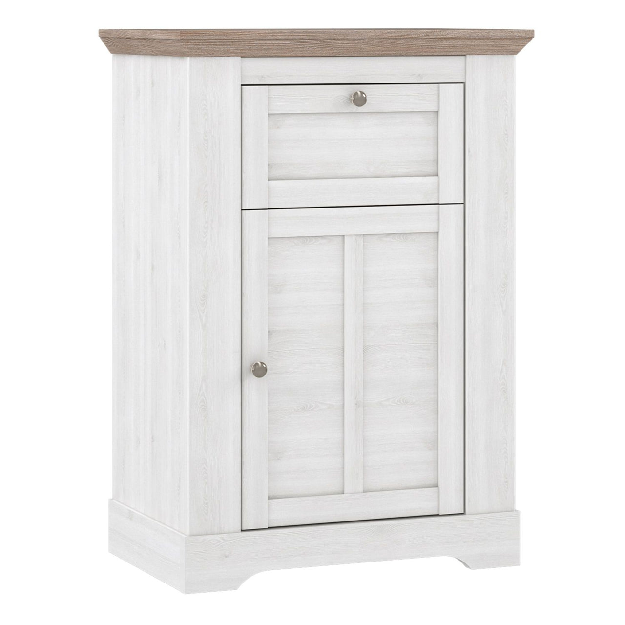 Illopa Chest of Drawers in Oak Nelson Snowy Oak