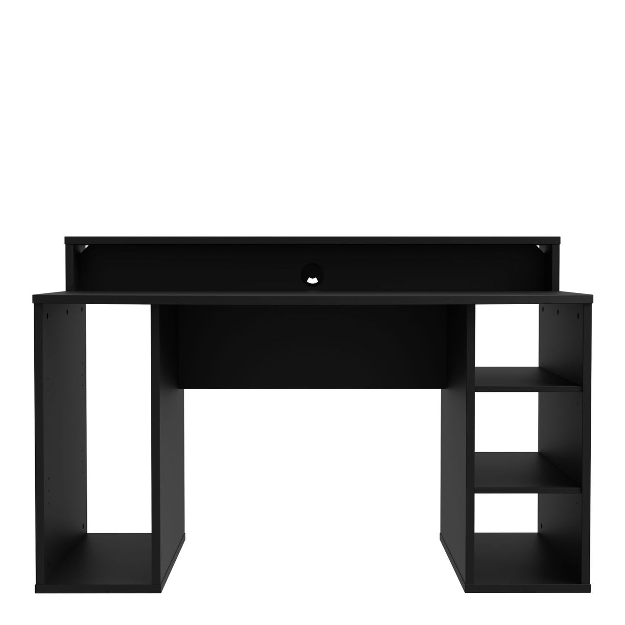 Tezaur Gaming Desk in Matt Black