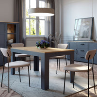 Thumbnail for Bohol Extending Dining Table in Riviera Oak Navy