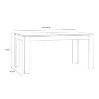 Thumbnail for Bohol Extending Dining Table in Riviera Oak Navy