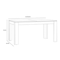 Thumbnail for Bohol Extending Dining Table in Riviera Oak Grey Oak