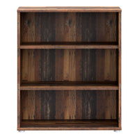 Thumbnail for Essential Low Wide 2 Shelf Bookcase in Vintage Oak