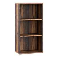 Thumbnail for Essential Tall Narrow 2 Shelf Bookcase in Vintage Oak