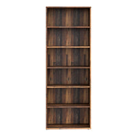 Thumbnail for Essential Wide 5 Shelf Bookcase in Vintage Oak