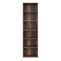 Thumbnail for Essential Narrow 5 Shelf Bookcase in Vintage Oak