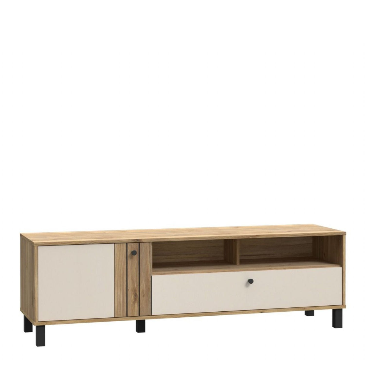 Grafton TV Unit n Cream and Oak