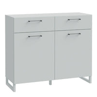 Thumbnail for Sali 2 Door 2 Drawer Chest in Light Grey