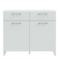 Thumbnail for Sali 2 Door 2 Drawer Chest in Light Grey