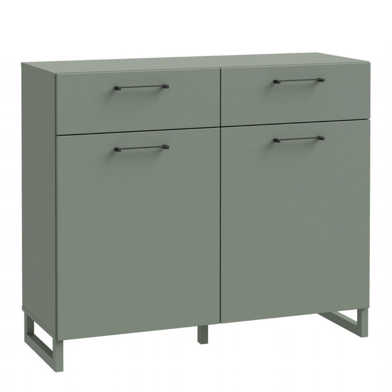 Sali 2 Door 2 Drawer Chest in Sage Green