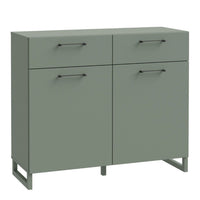 Thumbnail for Sali 2 Door 2 Drawer Chest in Sage Green