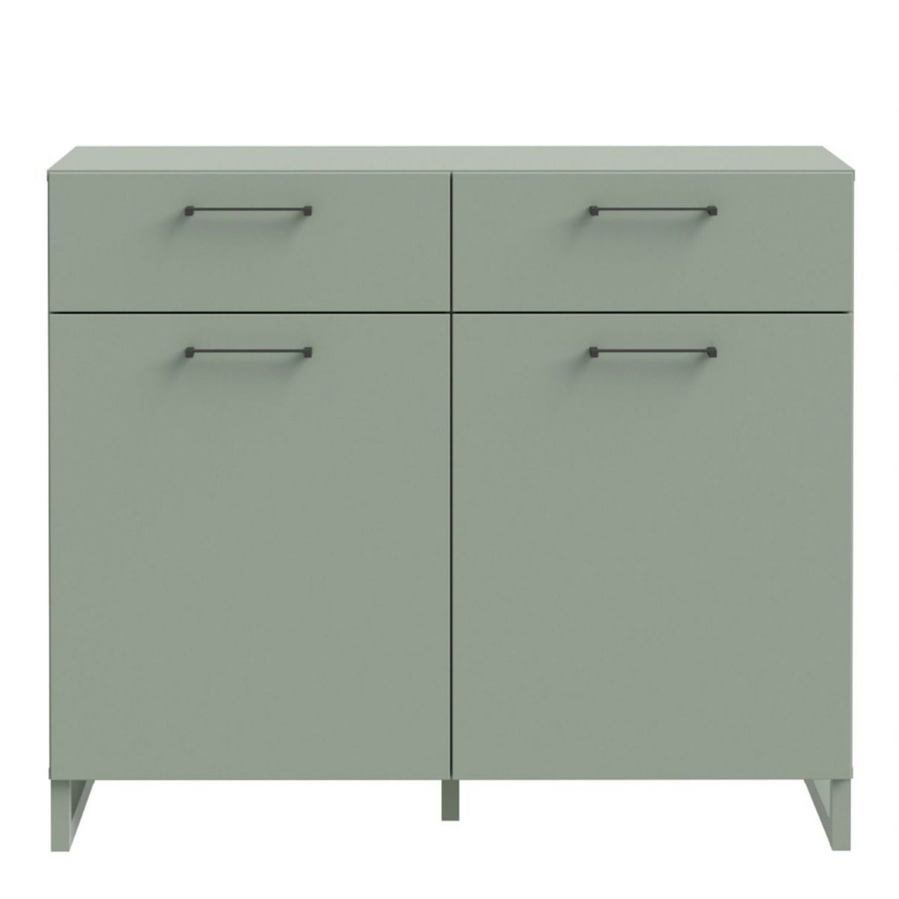 Sali 2 Door 2 Drawer Chest in Sage Green