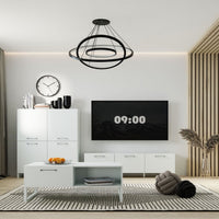 Thumbnail for Sali 2 Door 2 Drawer TV Unit in Light Grey