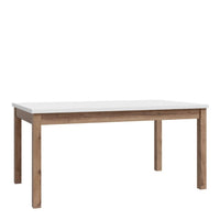 Thumbnail for Wensley Dining Table in Light Grey and Oak