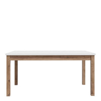 Thumbnail for Wensley Dining Table in Light Grey and Oak