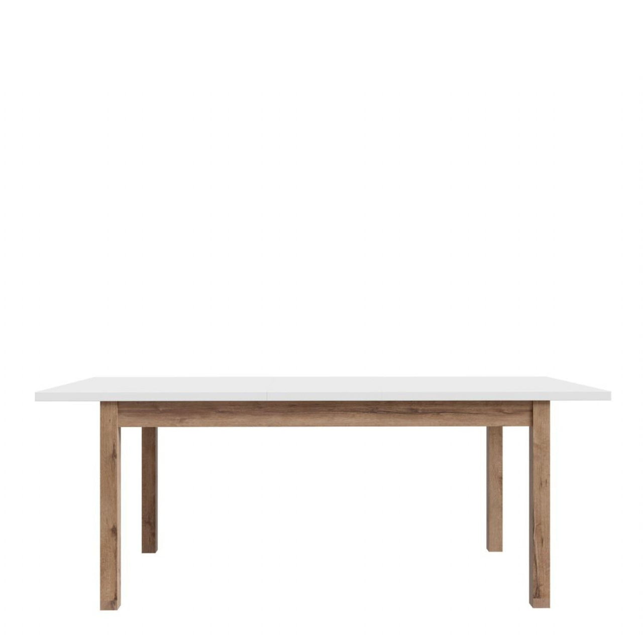 Wensley Dining Table in Light Grey and Oak