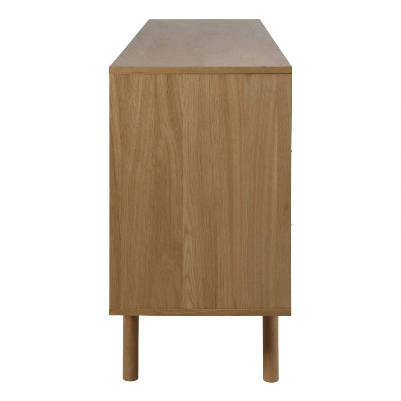 Marte 2 Door 4 Drawers Sideboard in Oak