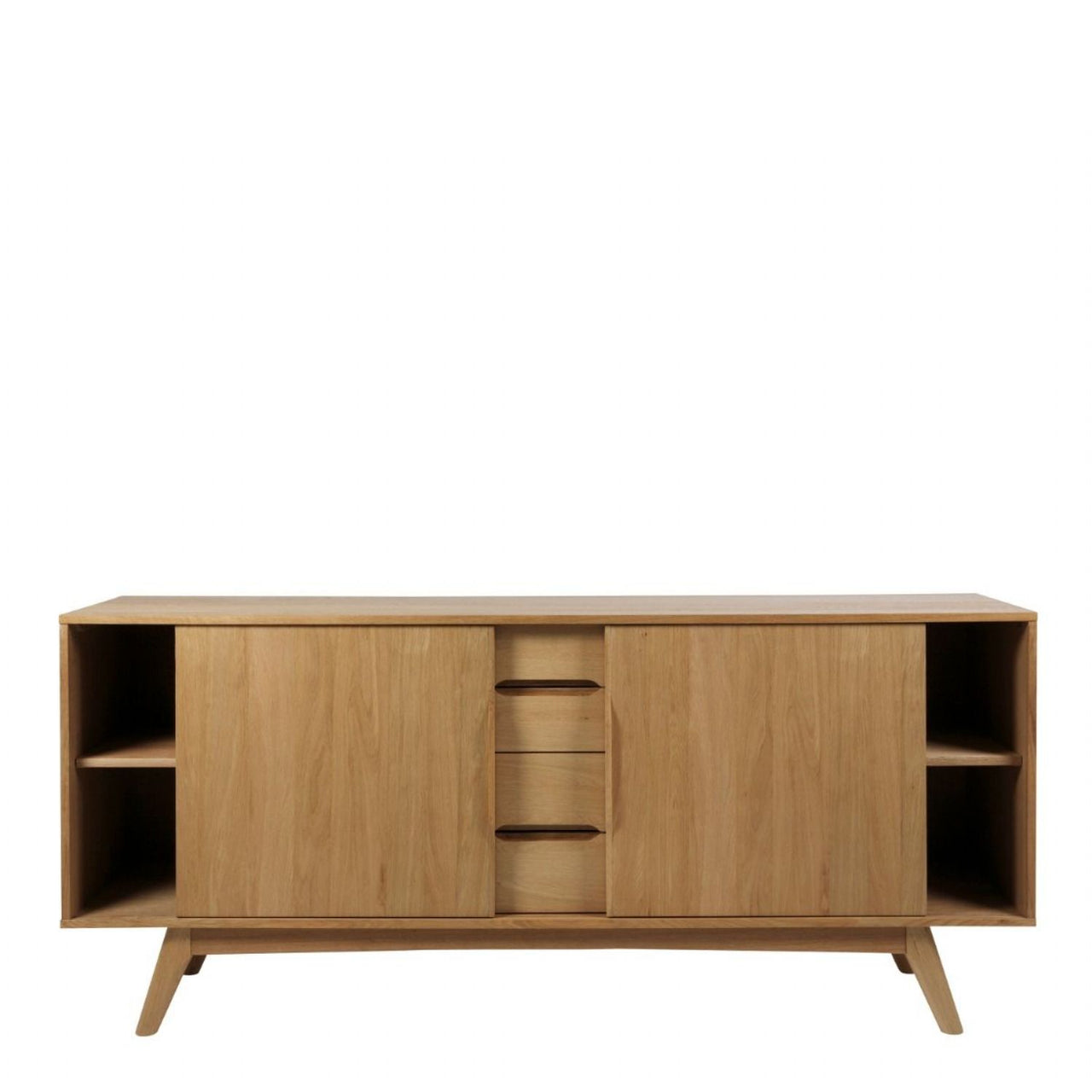 Marte 2 Door 4 Drawers Sideboard in Oak