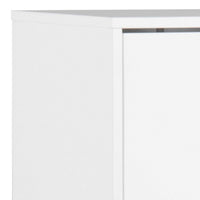 Thumbnail for Mitra Shoe Cabinet 3 Flip Down Doors in White