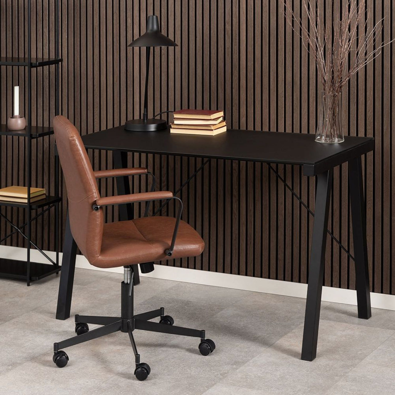 Typhoon Office Desk in Black