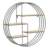 Thumbnail for Darkenberg Round Metal Wall Shelf