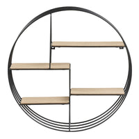 Thumbnail for Darkenberg Round Metal Wall Shelf