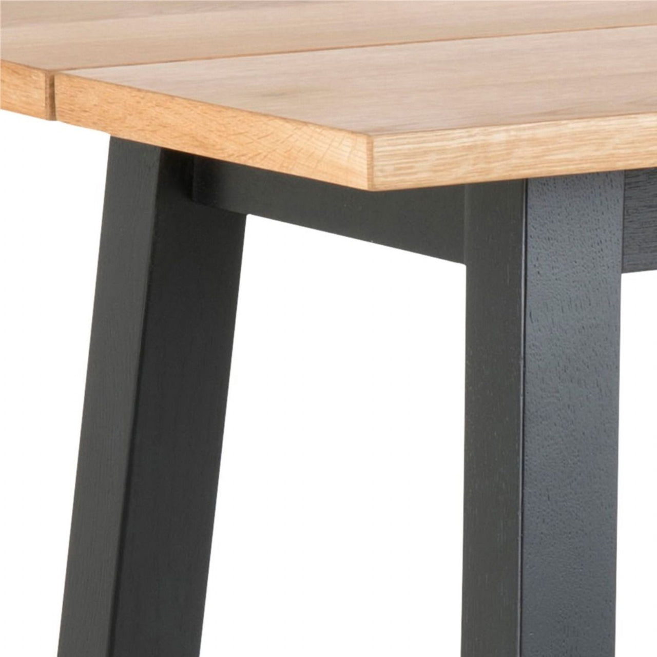 Chara Bar Table in Black And Oak