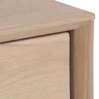 Thumbnail for Century 1 Drawer Wall Mounted Bedside Table in Oak