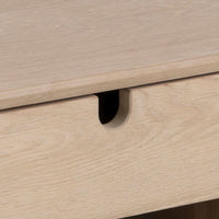 Thumbnail for Century 1 Drawer Wall Mounted Bedside Table in Oak